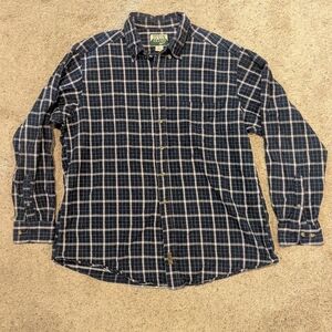 Vintage Woolrich Teton Mens XL Button Up Shirt